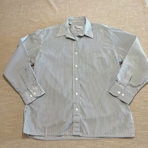 Mili Designs black and white striped blouse. Size Medium